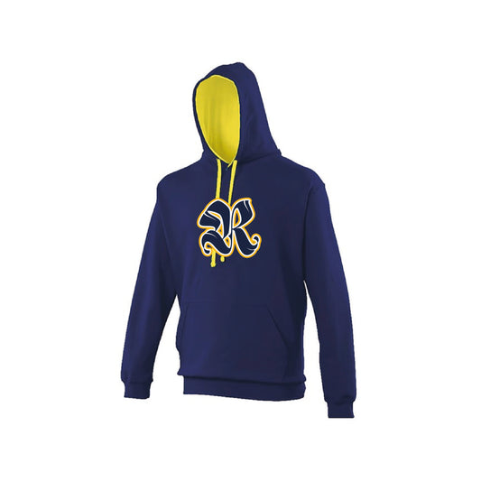 Raiders Adult Two Tone R (Big Chest Logo) Hoodie - JH003 - HDT