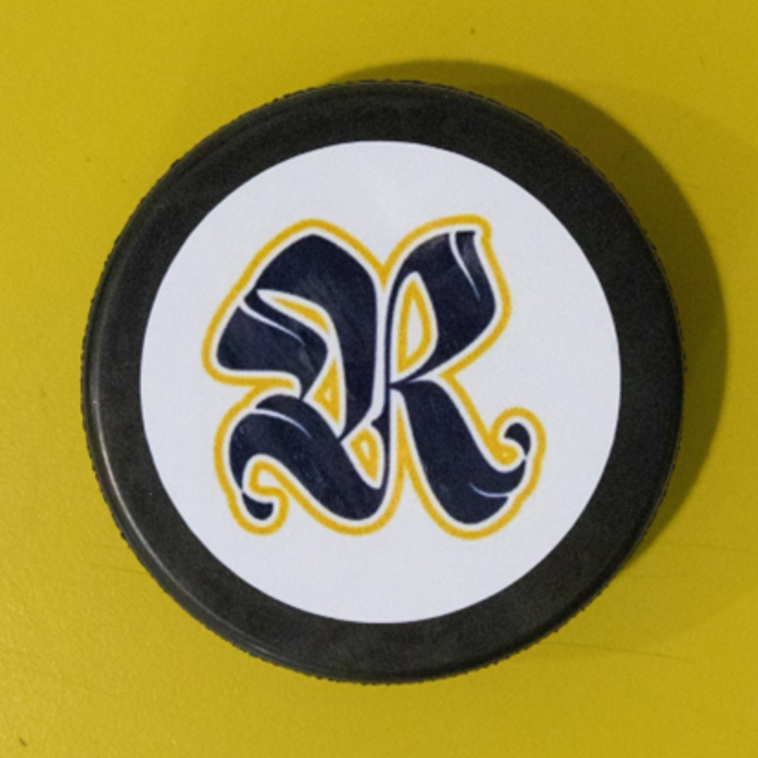 Romford Raiders Branded Puck - R Logo